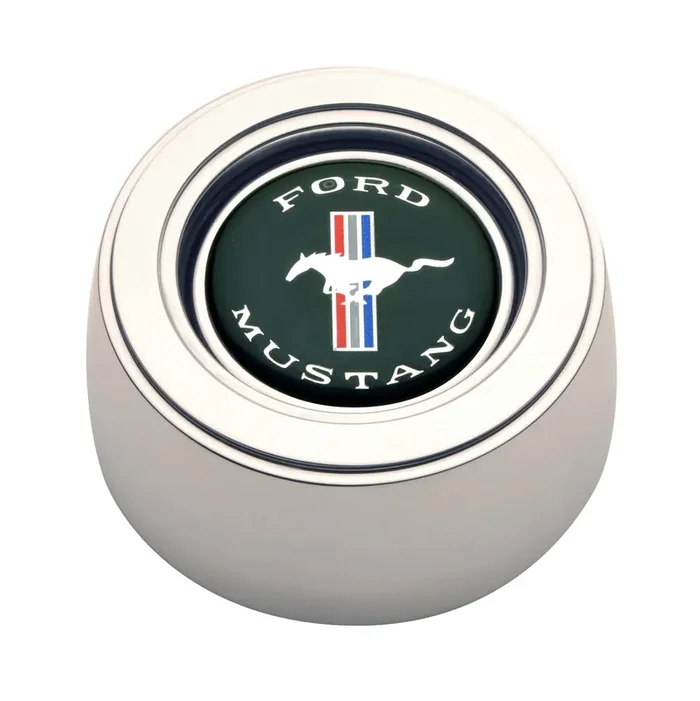 GT3 Horn Button Hi-Rise Color Mustang Fits GT3 & 3-bolt wheels w/ hubs/kits