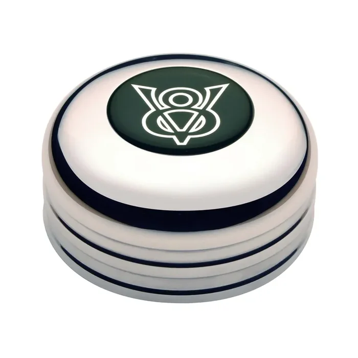 GT3 Horn Button Lo Prof. Color V-8 Fits GT3 & 3-bolt wheels w/ hubs/kits