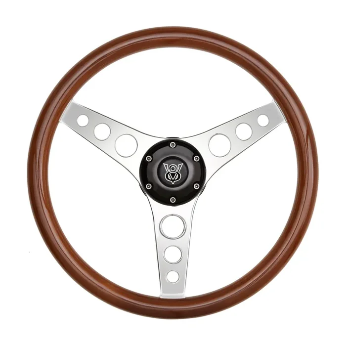 GT3 Retro “Gasser” spk holes Wood Fits GT3 & 3-bolt wheels w/ hubs/kits
