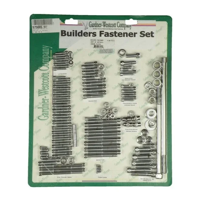 GW BUILDERS FASTENERS SET 07-17 Softail (excl. FXCW/C Rockers; 16-17 FLSS, FLSTFBS)