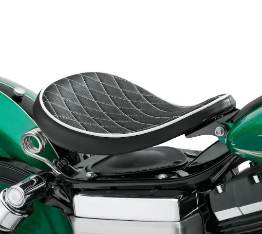 Harley Davidson Black Diamond Solo Spring Seat 52000276