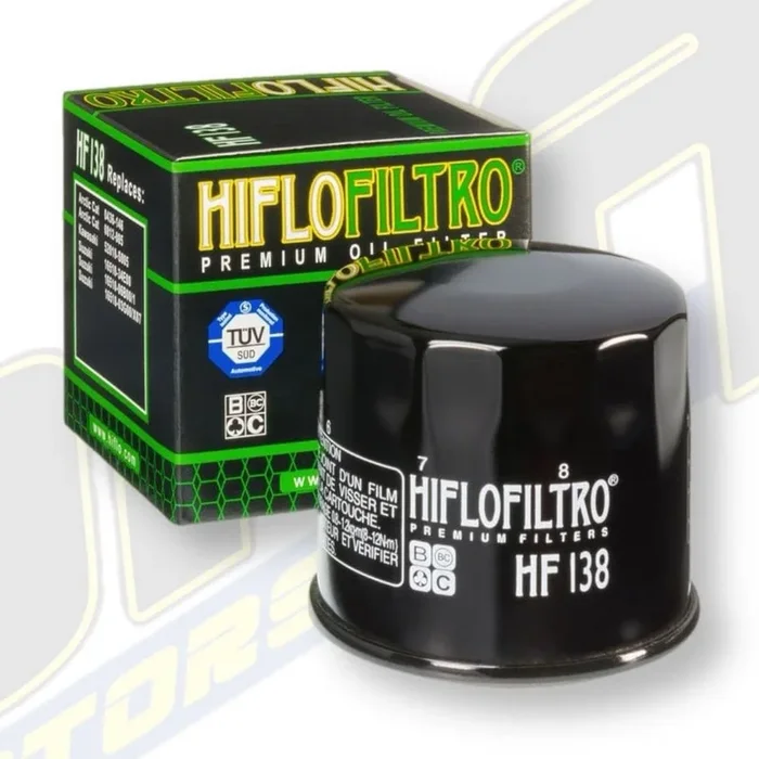 Hiflo Filtro Oil Filter HF138 – Suzuki DL1000 V-Strom 2002-2010