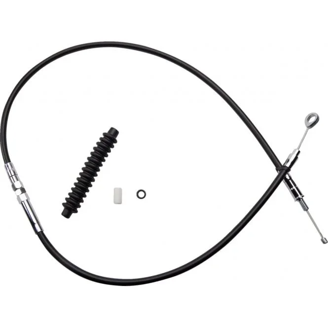 High-Efficiency Black Vinyl Clutch Cable – Housing Length : 114.5 cm (45″) Dyna, Softail, Classic, Sportster, Touring