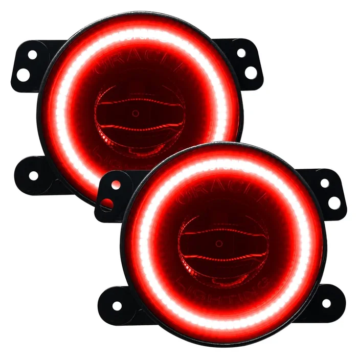 High Performance 20W LED Fog Lights 07-18 Jeep Wrangler