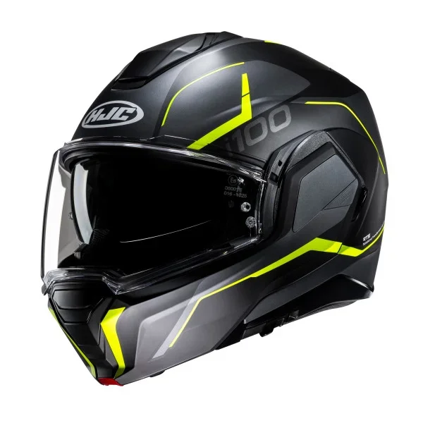 HJC I100 Lorix MC3HSF Yellow – Open Face Helmets