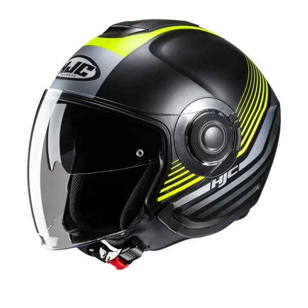 HJC i40n dova mc3hsf yellow – Open Face Helmets