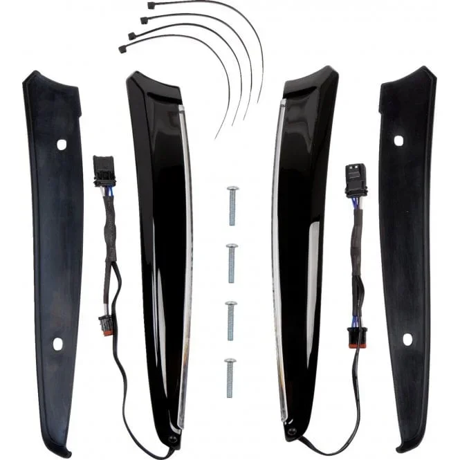 Horizon LED Lighted Windshield Trim Touring