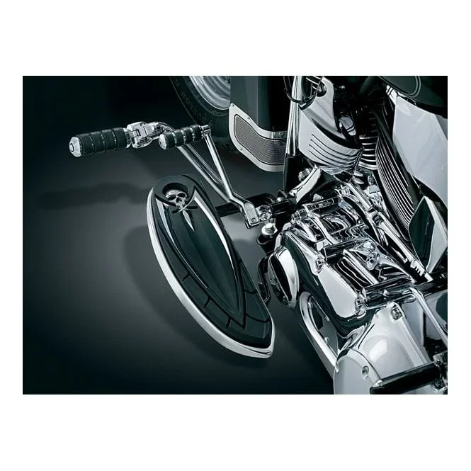 KURYAKYN ZOMBIE FLOORBOARD COVERS 86-17 FL Softail; 12-16 Dyna FLD Switchback; 83-20 FLT/Touring, Trikes