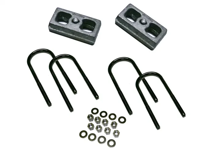 Leaf Spring Block Kit 1.5 in. Fit 73-87 Chevy K5, K10/GMC K15