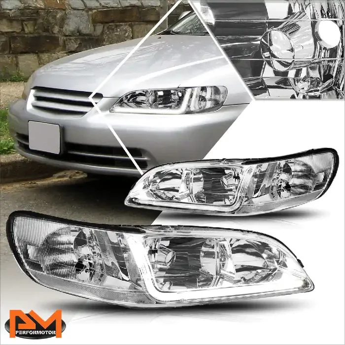 LED DRL Headlights 98-02 Honda Accord