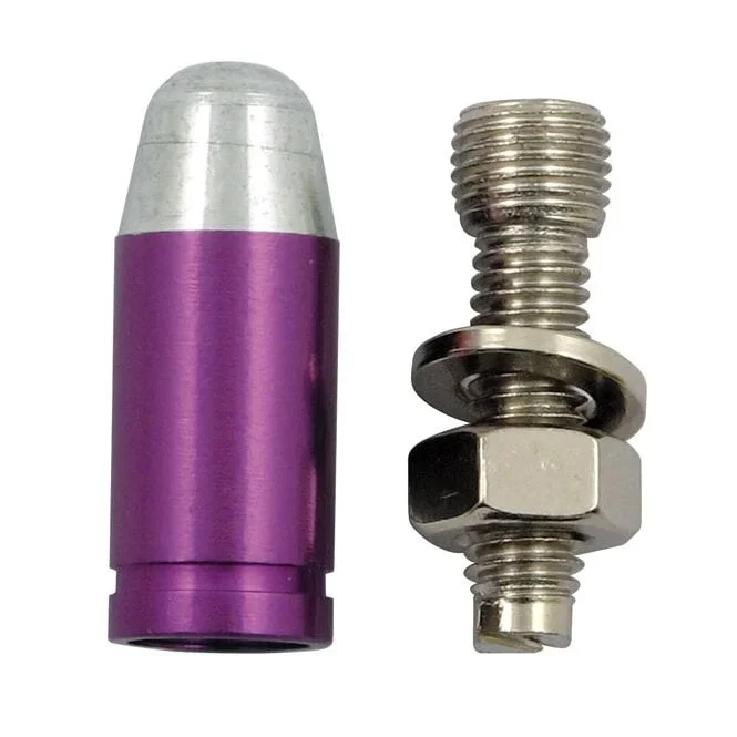 License Plate Mounts Bullet Purple