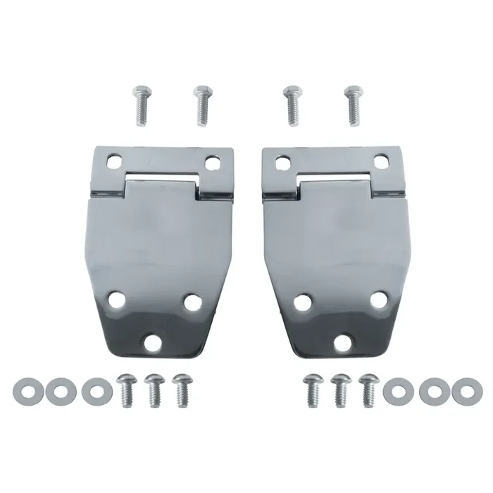 Liftgate Hinge Kit, Hard Top, Stainless Steel 76-86 Jeep CJ