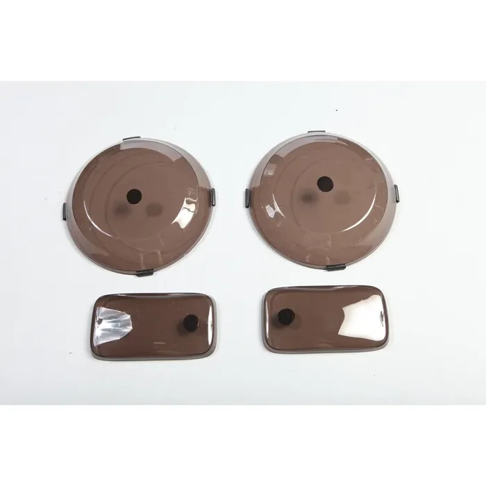 Light Cover Set, Headlight/Turn Signal 97-06 Wrangler TJ/LJ
