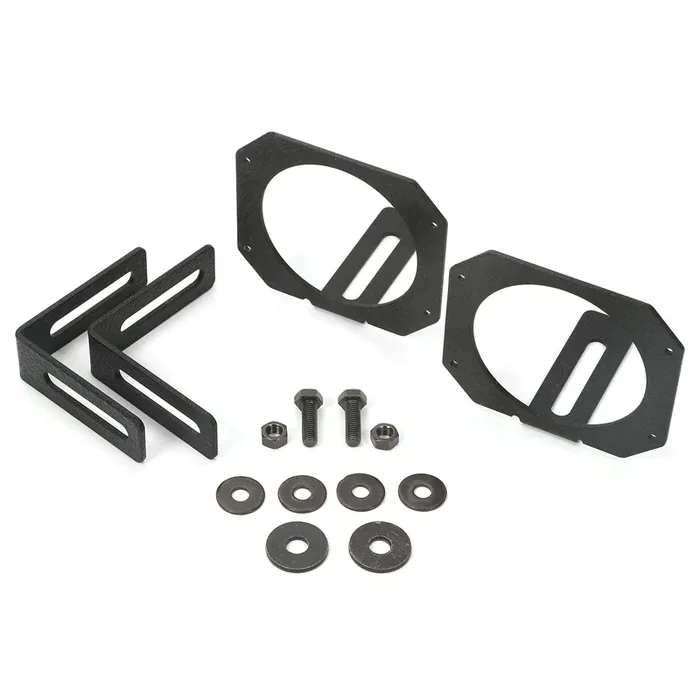 Light Mount Bracket Kit, Circular 07-18 Jeep Wrangler JK