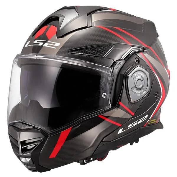 LS2 Advant X Carbon – Future II Red