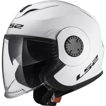 LS2 OF570 Verso Open Face Helmet (White)