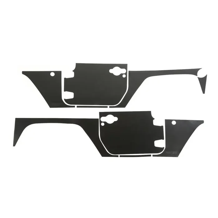 Magnetic Protection Panel Kit 07-18 Jeep Wrangler JK, 2 Door