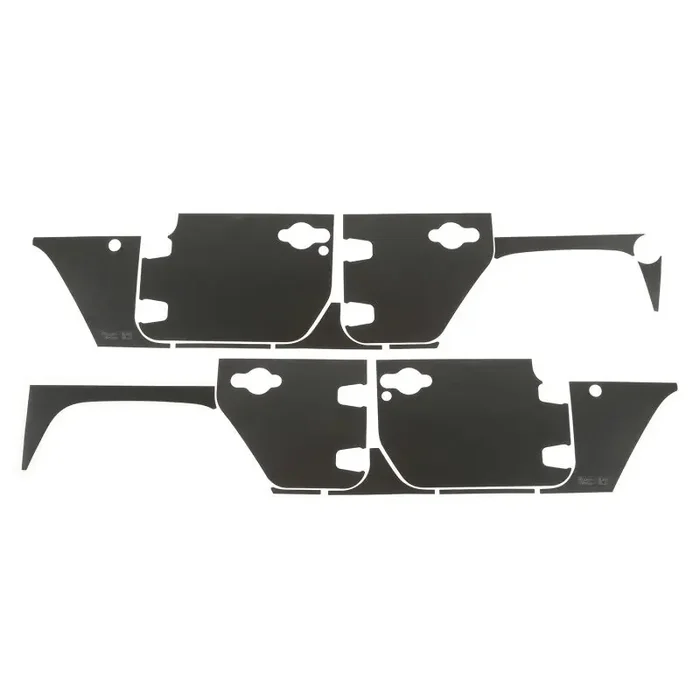 Magnetic Protection Panel Kit 07-18 Jeep Wrangler JKU, 4 Door