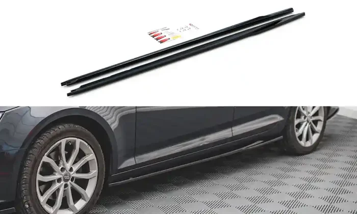 Maxton Design Audi A4 B9 Avant Side Skirts Diffusers