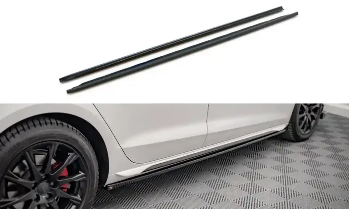 Maxton Design Audi A4 B9 Facelift Side Skirts Diffusers