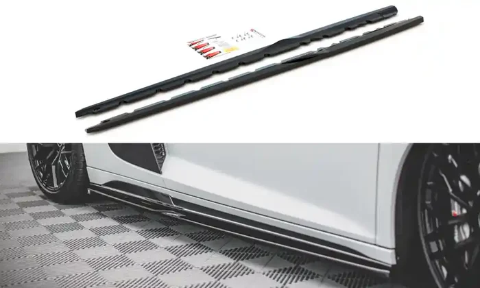 Maxton Design Audi R8 MK2 Facelift Side Skirts Diffusers