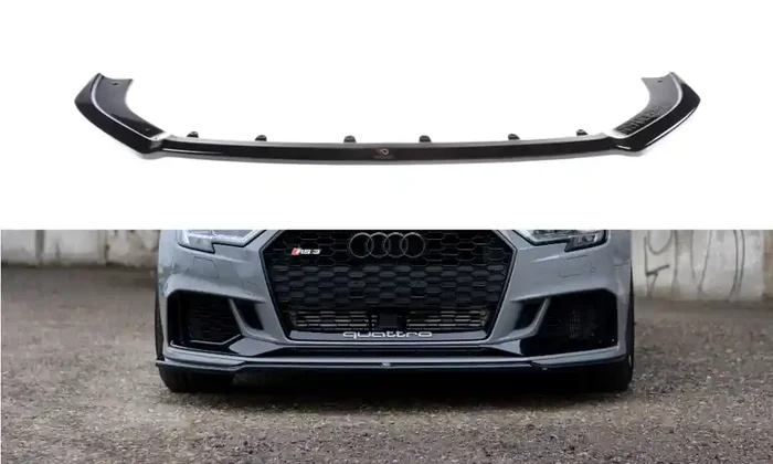 Maxton Design Audi RS3 8V FL Sedan Front Splitter V.2