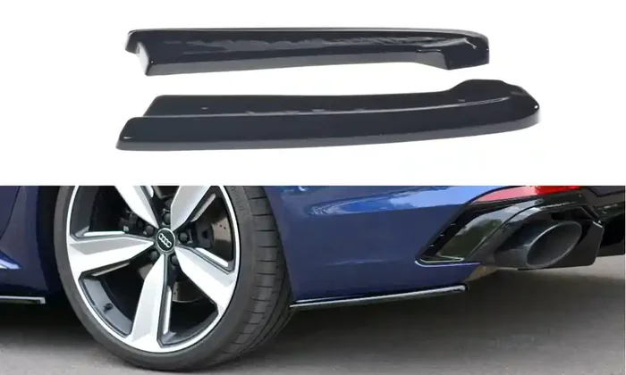 Maxton Design Audi RS4 B9 Avant Rear Side Splitters