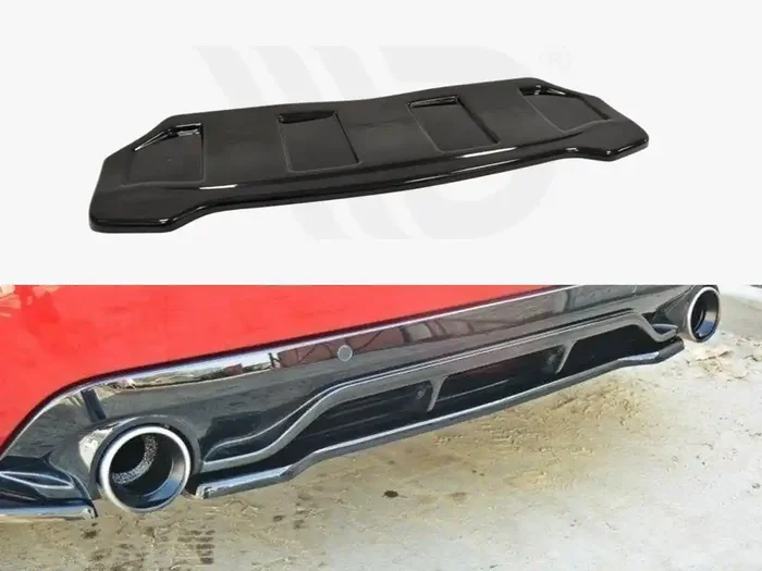 Maxton Design Peugeot 308 II GTI Central Rear Splitter