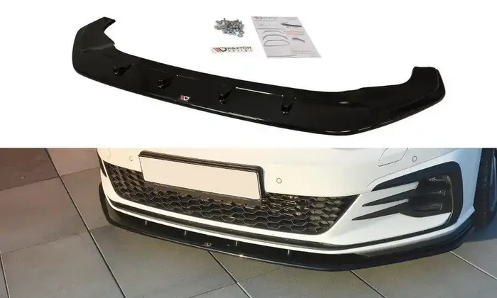 Maxton Design Volkswagen Golf GTI MK7.5 Front Splitter V.1