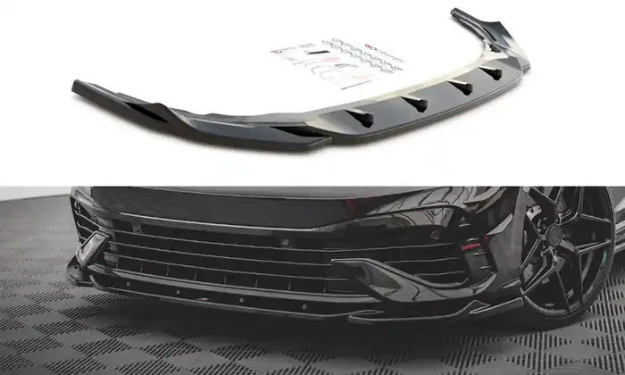 Maxton Design Volkswagen Golf R MK8 Front Splitter V.4