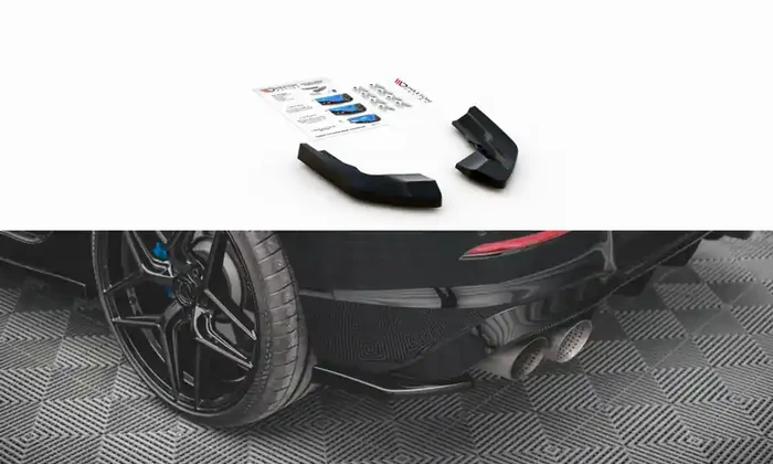 Maxton Design Volkswagen Golf R MK8 Rear Side Splitters V.2