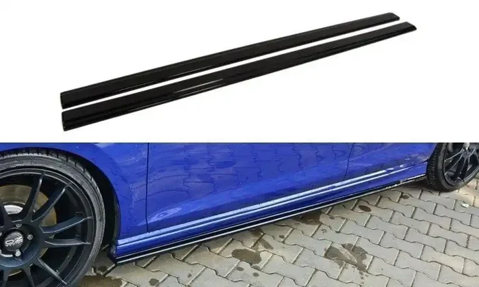 Maxton Design Volkswagen Golf R / R-Line MK7 Side Skirts Diffusers V.1