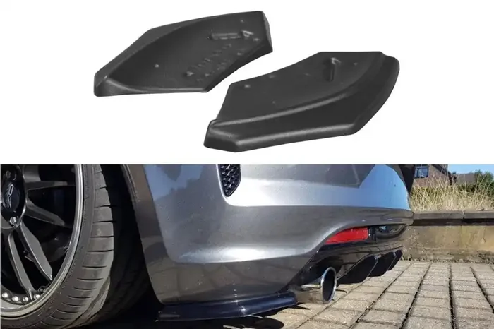 Maxton Design Volkswagen Scirocco R MK3 (Facelift) Rear Side Splitters