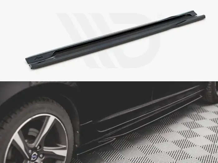Maxton Design Volvo S60 R-design MK2 Side Skirts Diffusers