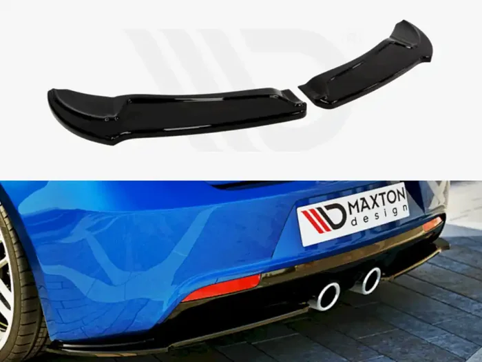 Maxton Design VW Golf Vi R Rear Side Splitters