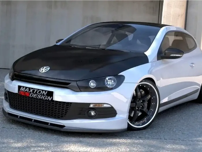 Maxton Design VW SciroCCo R-line Front Splitter