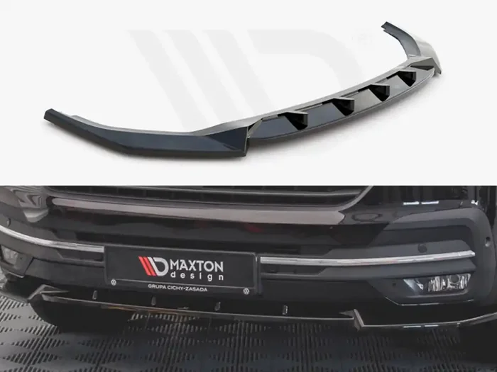Maxton Design VW T6 Facelift (2019-) Front Splitter V1
