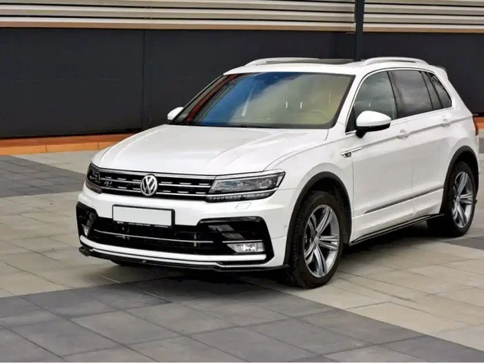 Maxton Design VW Tiguan MK 2 R-line Front Splitter V.1