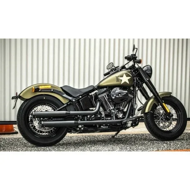 Muffler Slip-On 3″ Duals for Softails Softail