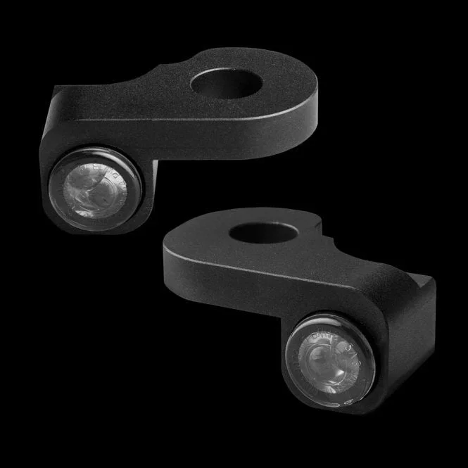 NANO Series Handlebar Turn Signals Dyna, Softail, Touring