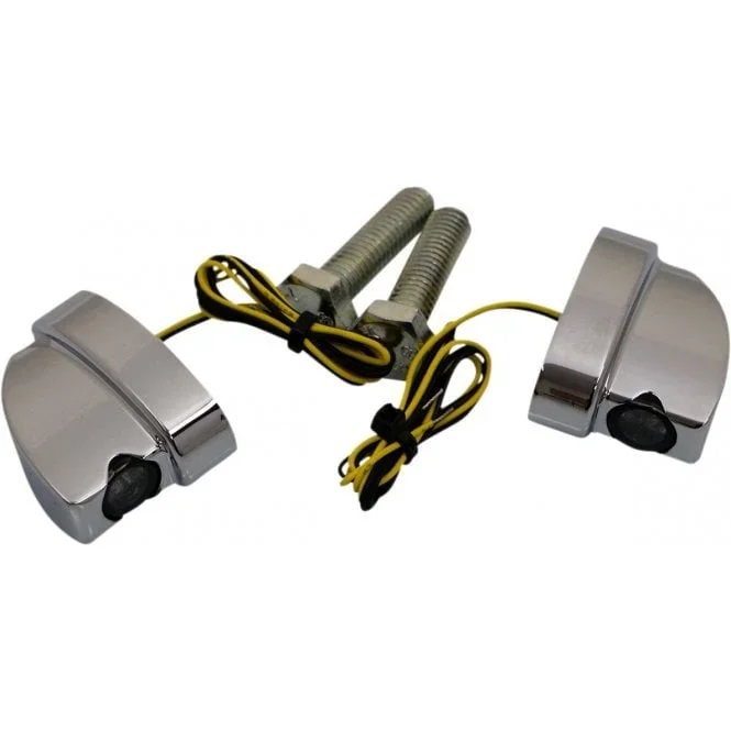 NANO Series Winglets Turn Signals Dyna, Softail, Classic, Sportster, Touring, V-Rod, Street, Trike