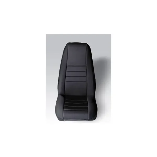 Neoprene seat cover, fronts (pair), black 76-90 Jeep Wrangler