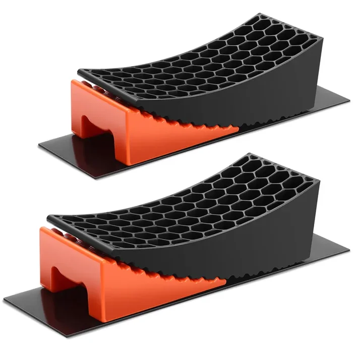 Non-slip Leveling Ramp Adjustments 1/2 in.to 4 in.