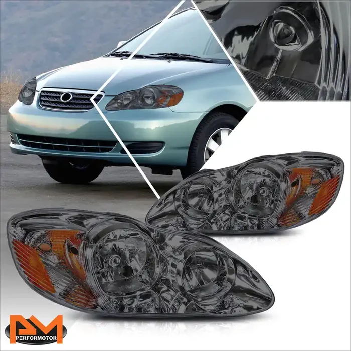 OE Style Headlights 03-08 Toyota Corolla