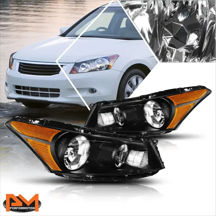 OE Style Headlights 08-12 Honda Accord Coupe