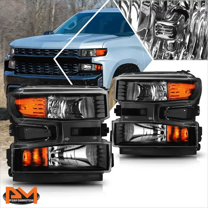 OE Style Headlights 19-21 Chevy Silverado 1500, 2022 1500 LTD