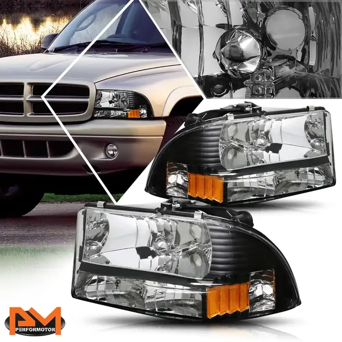 OE Style Headlightss 97-04 Dodge Dakota, 98-04 Durango