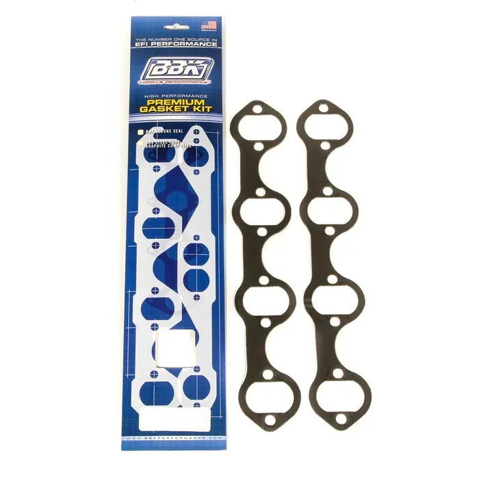 Oval 1-3/4 In Premium Header Gasket Set 75-96 Ford F-150, 79-95 Mustang