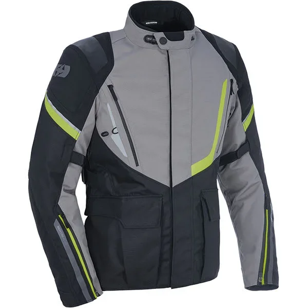Oxford Montreal 4.0 Textile Jacket – Black / Grey / Fluo