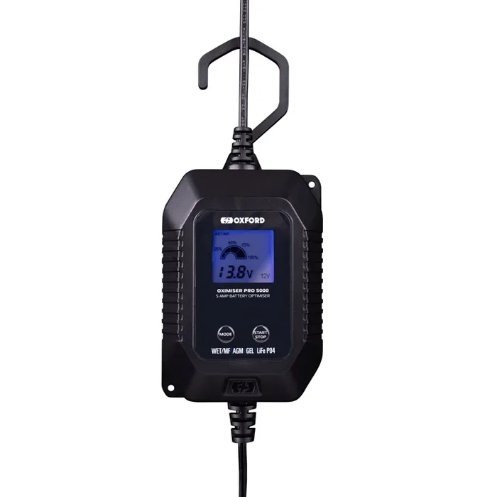 Oxford Oximiser Pro 5000 (UK Plug) Battery Charger